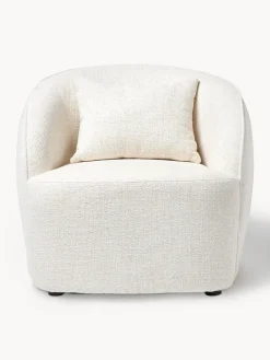 Sillones Pequeños|Sillones>Westwing Collection Sillón cóctel en tejido bouclé Elodie