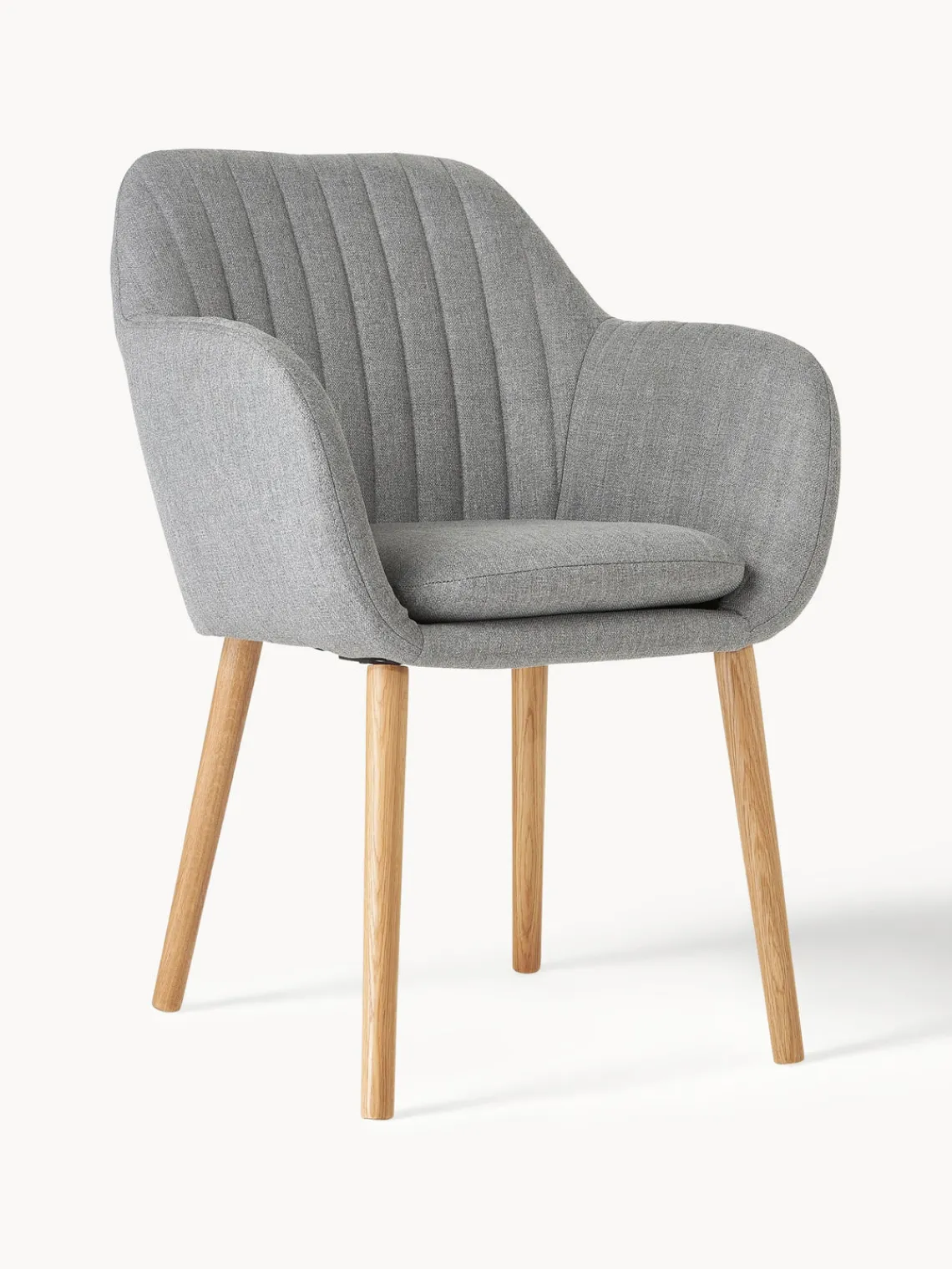 Sale Sillón con patas de madera Emilia Sillas Con Reposabrazos|Sillas