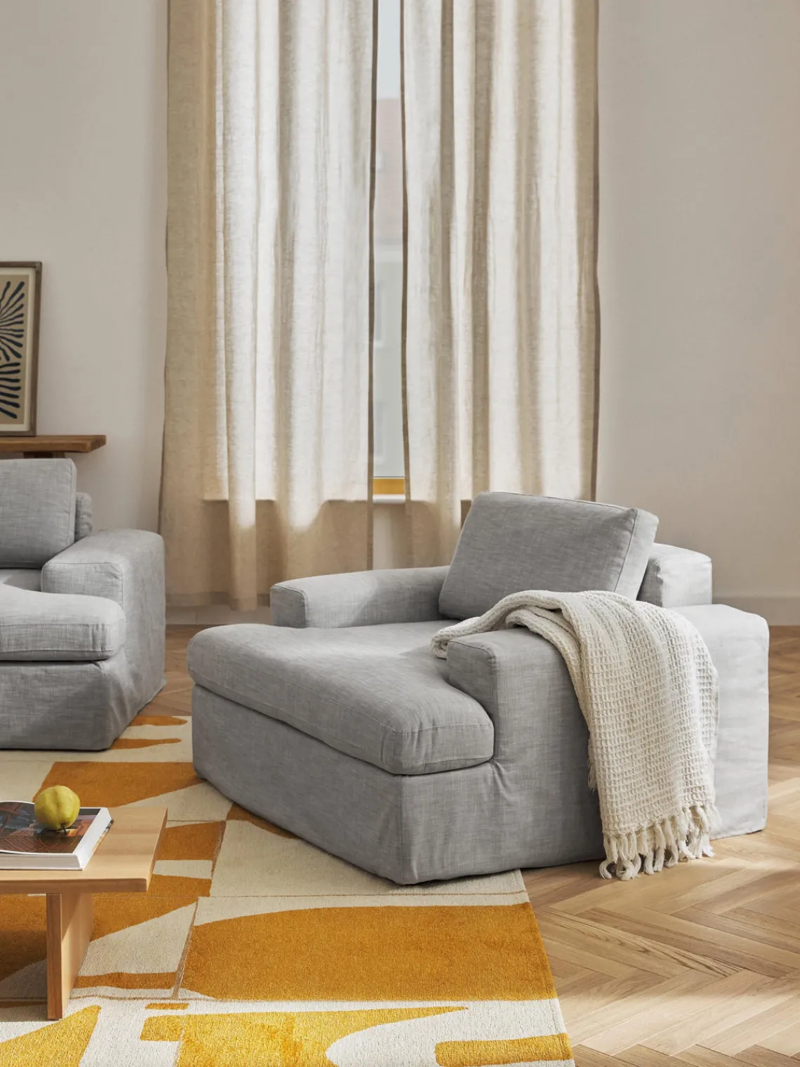 Discount Sillón con tapizado desenfundable Russell Butacas|Sillones