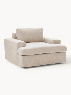 Butacas|Sillones>Westwing Collection Sillón con tapizado desenfundable Russell Tejido beige jaspeado
