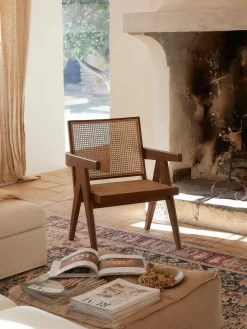 Clearance Sillón con tejido vienés Sissi Sillones Pequeños|Sillones