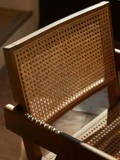 Clearance Sillón con tejido vienés Sissi Sillones Pequeños|Sillones