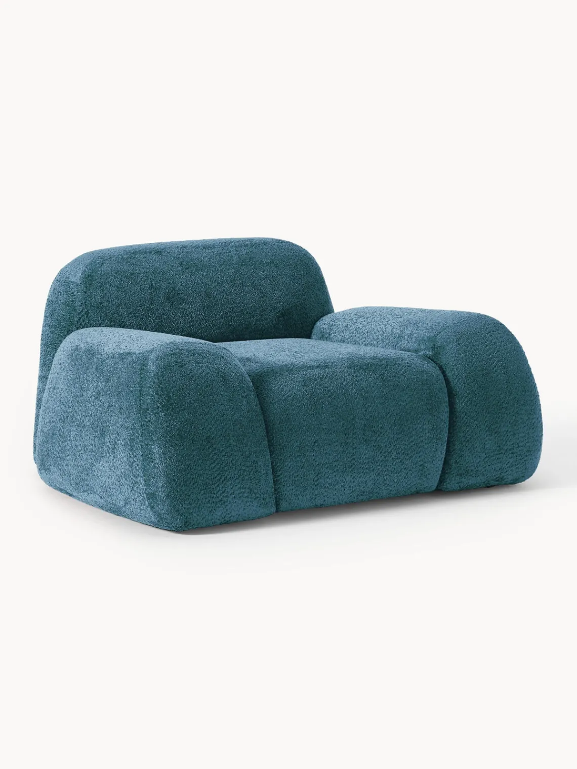 New Sillón de borreguillo bouclé Wolke Sillones Pequeños|Sillones