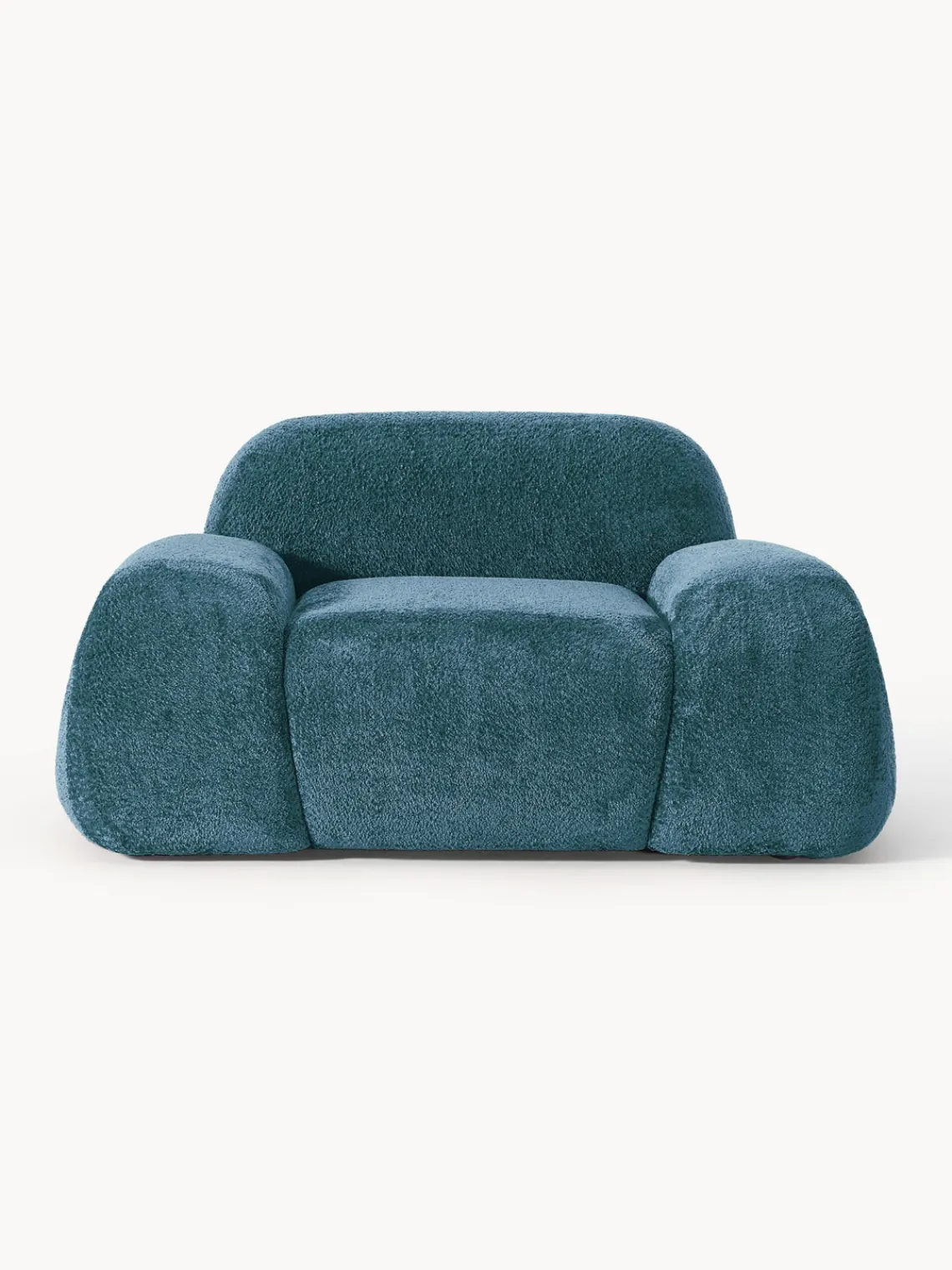 New Sillón de borreguillo bouclé Wolke Sillones Pequeños|Sillones