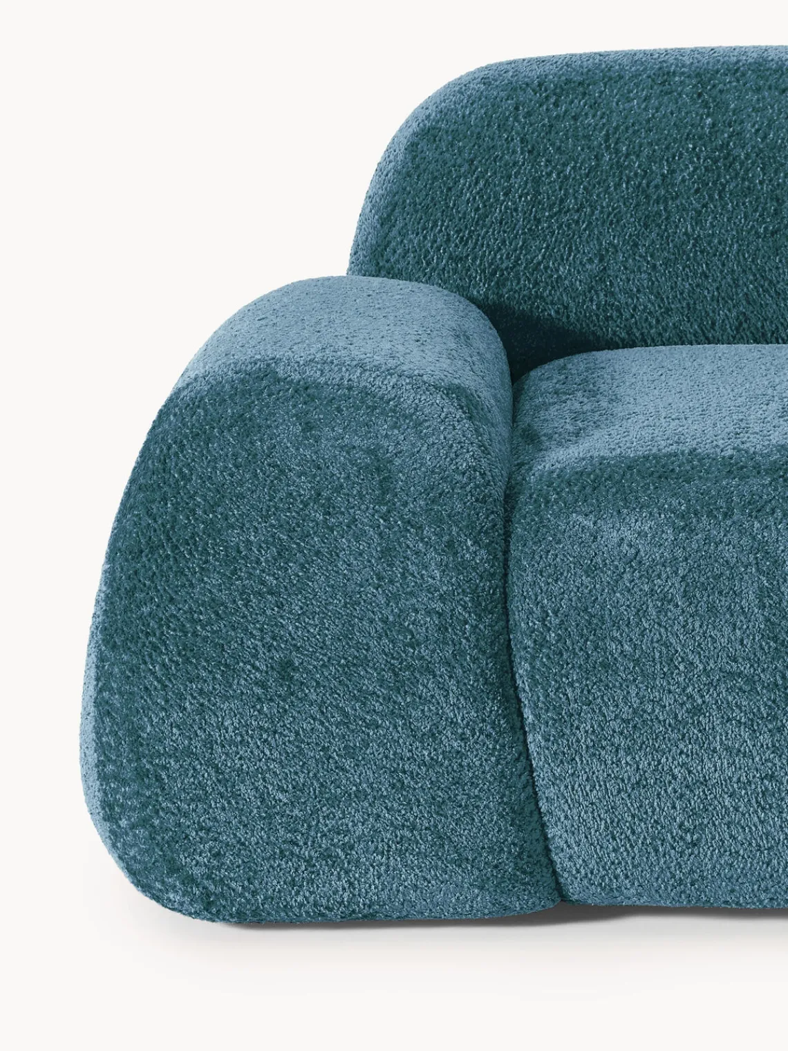 New Sillón de borreguillo bouclé Wolke Sillones Pequeños|Sillones
