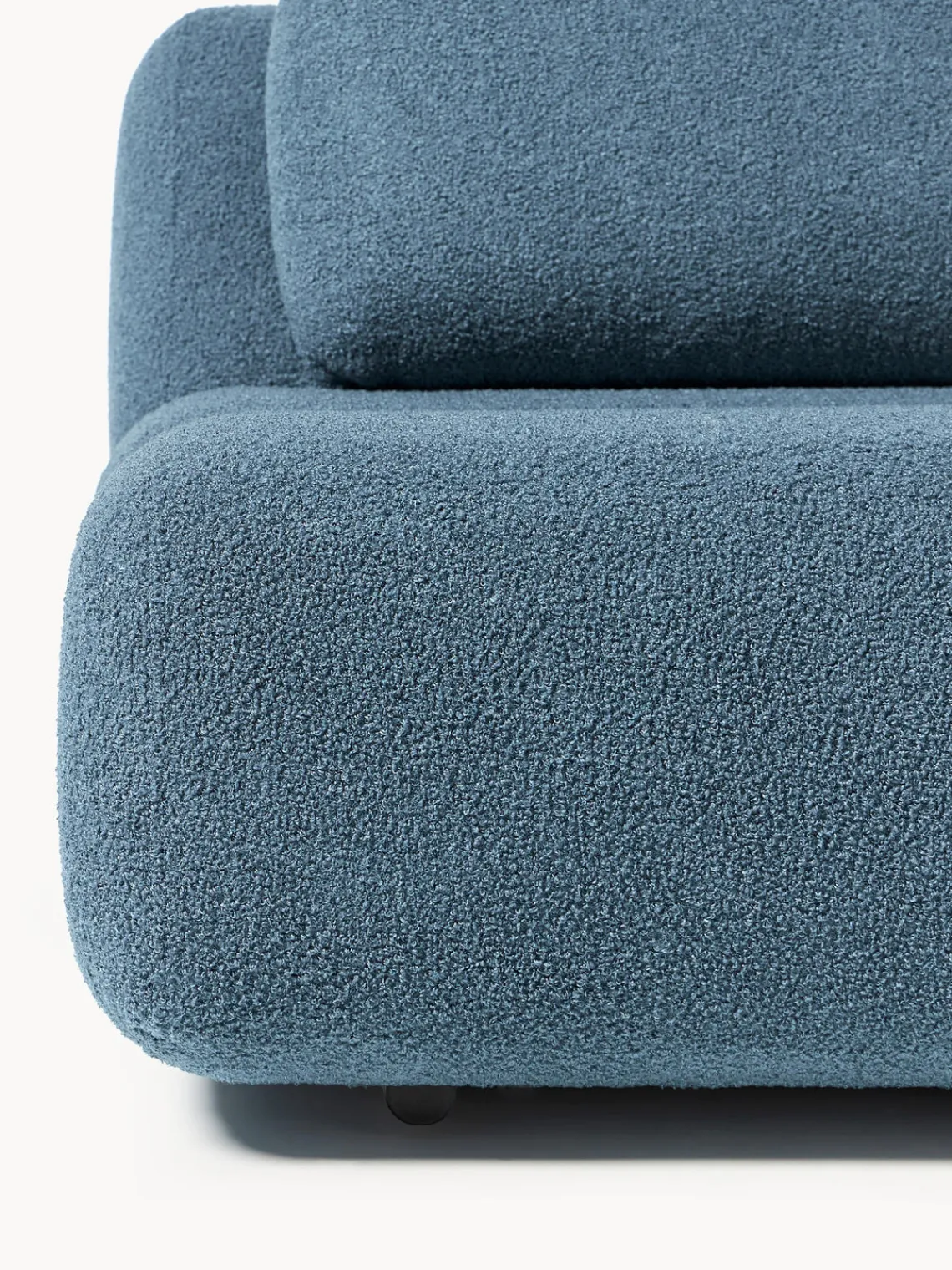 Butacas|Sillones>Westwing Collection Sillón de borreguillo Caterpillar Boreguillo gris azulado