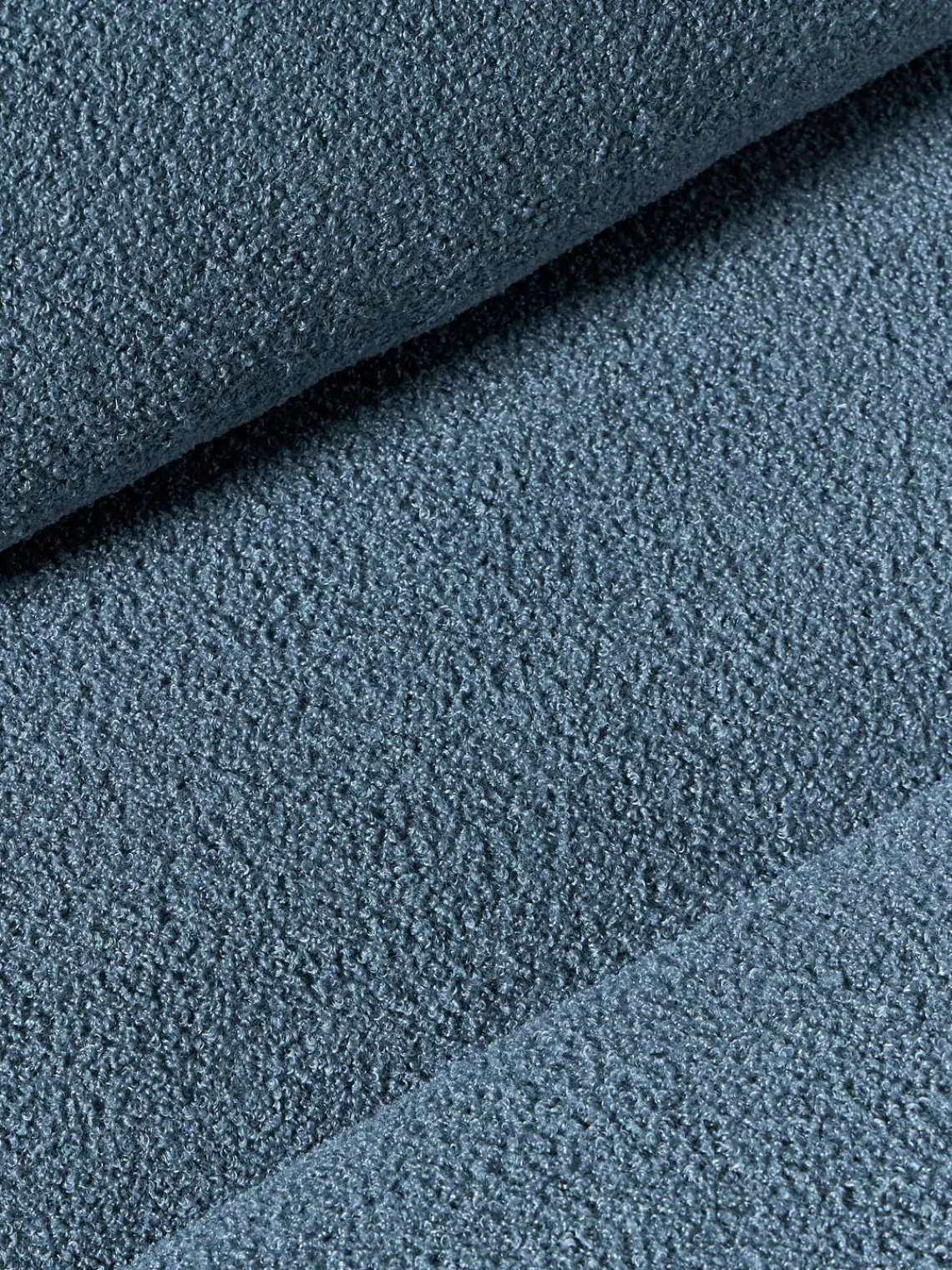 Butacas|Sillones>Westwing Collection Sillón de borreguillo Caterpillar Boreguillo gris azulado