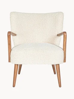 Outlet Sillón de borreguillo con reposabrazos Moritz Sillones Pequeños|Sillones