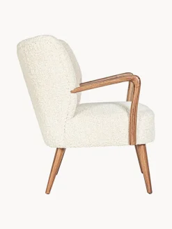 Outlet Sillón de borreguillo con reposabrazos Moritz Sillones Pequeños|Sillones