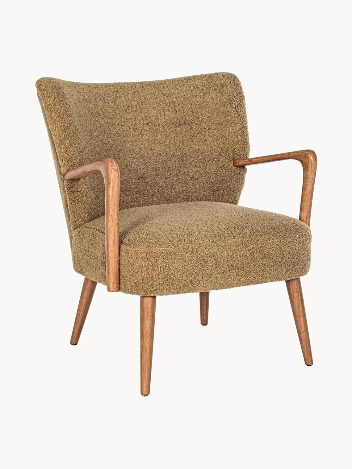 Hot Sillón de borreguillo con reposabrazos Moritz Sillones Pequeños|Sillones