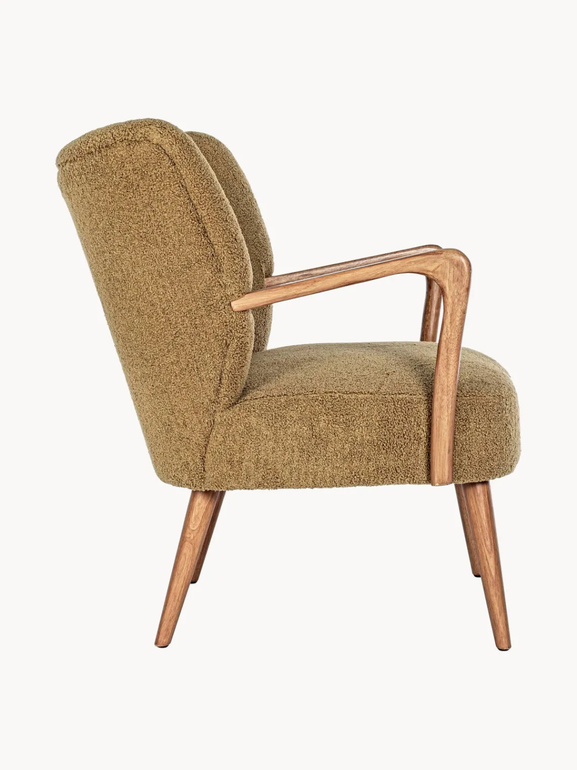 Hot Sillón de borreguillo con reposabrazos Moritz Sillones Pequeños|Sillones