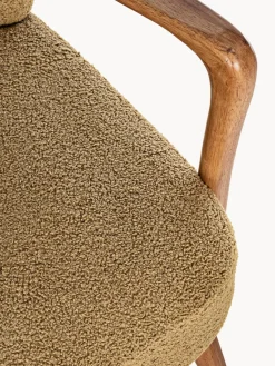 Hot Sillón de borreguillo con reposabrazos Moritz Sillones Pequeños|Sillones