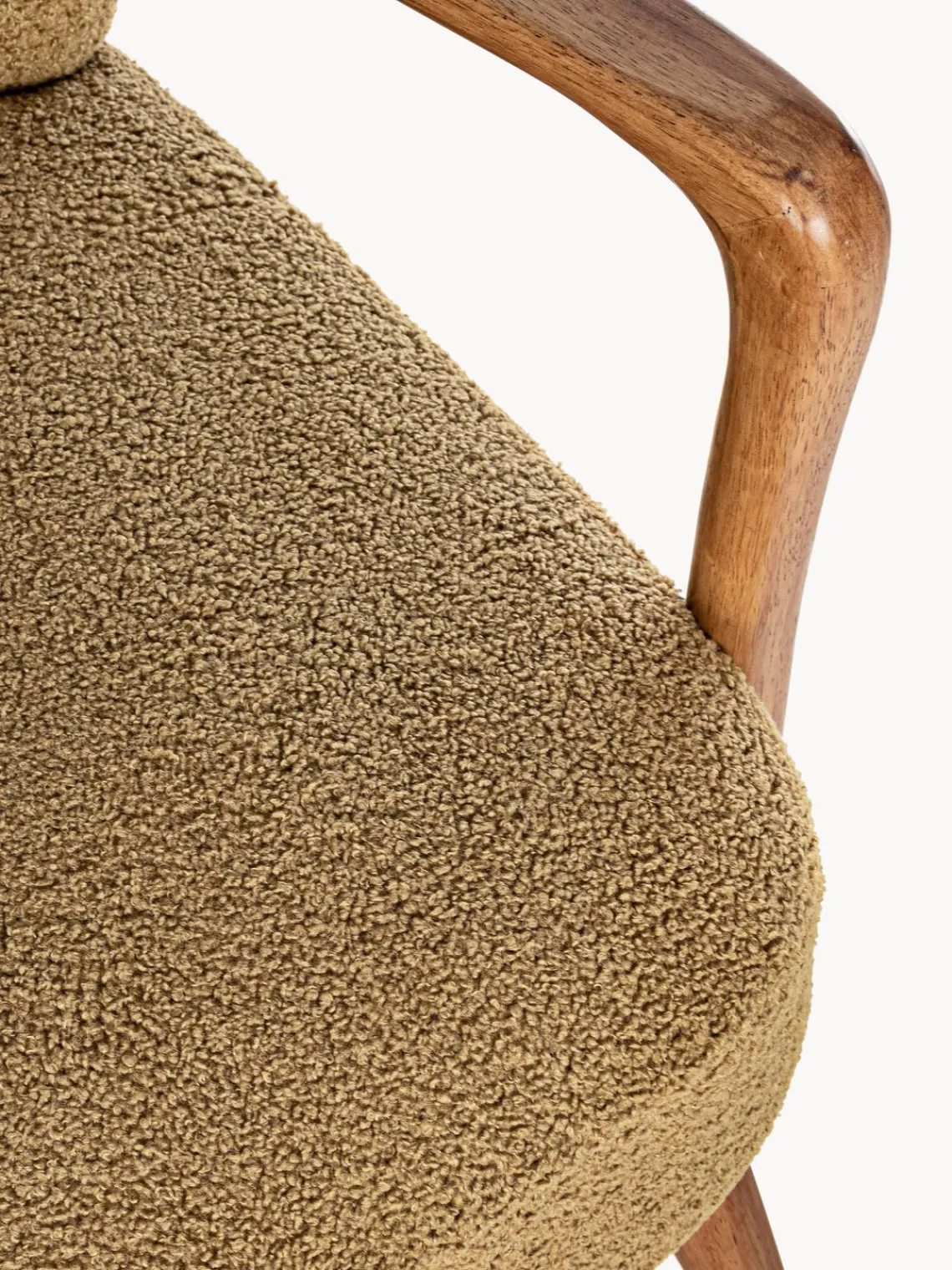 Hot Sillón de borreguillo con reposabrazos Moritz Sillones Pequeños|Sillones