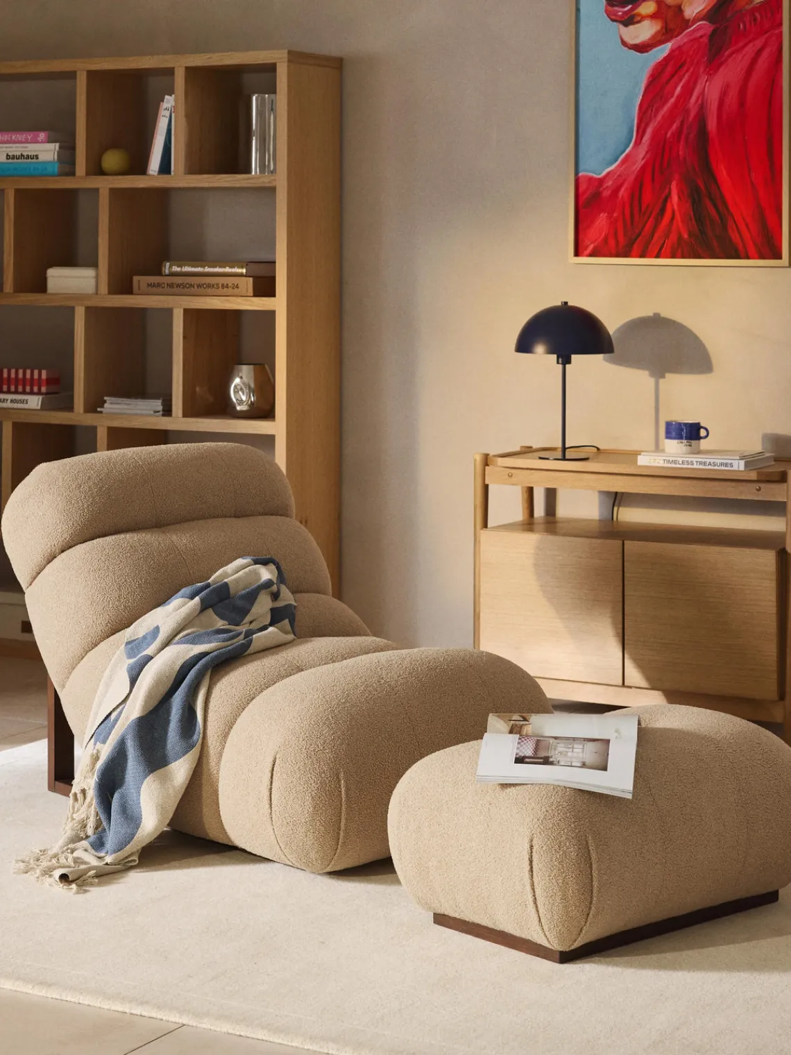 Outlet Sillón de borreguillo Stanley Sillones Pequeños|Sillones