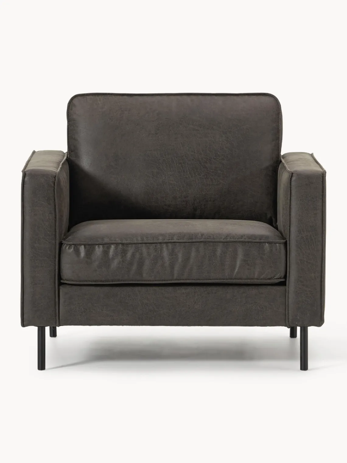 Clearance Sillón de cuero reciclado Hunter Butacas|Sillones