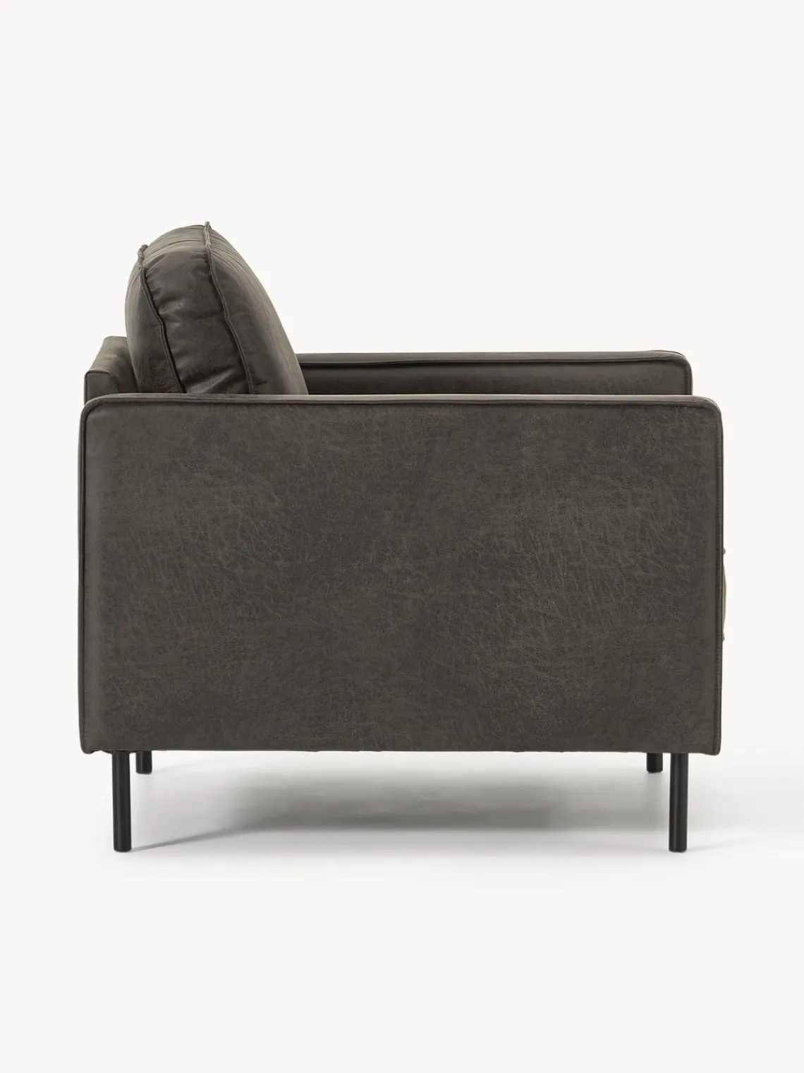 Clearance Sillón de cuero reciclado Hunter Butacas|Sillones