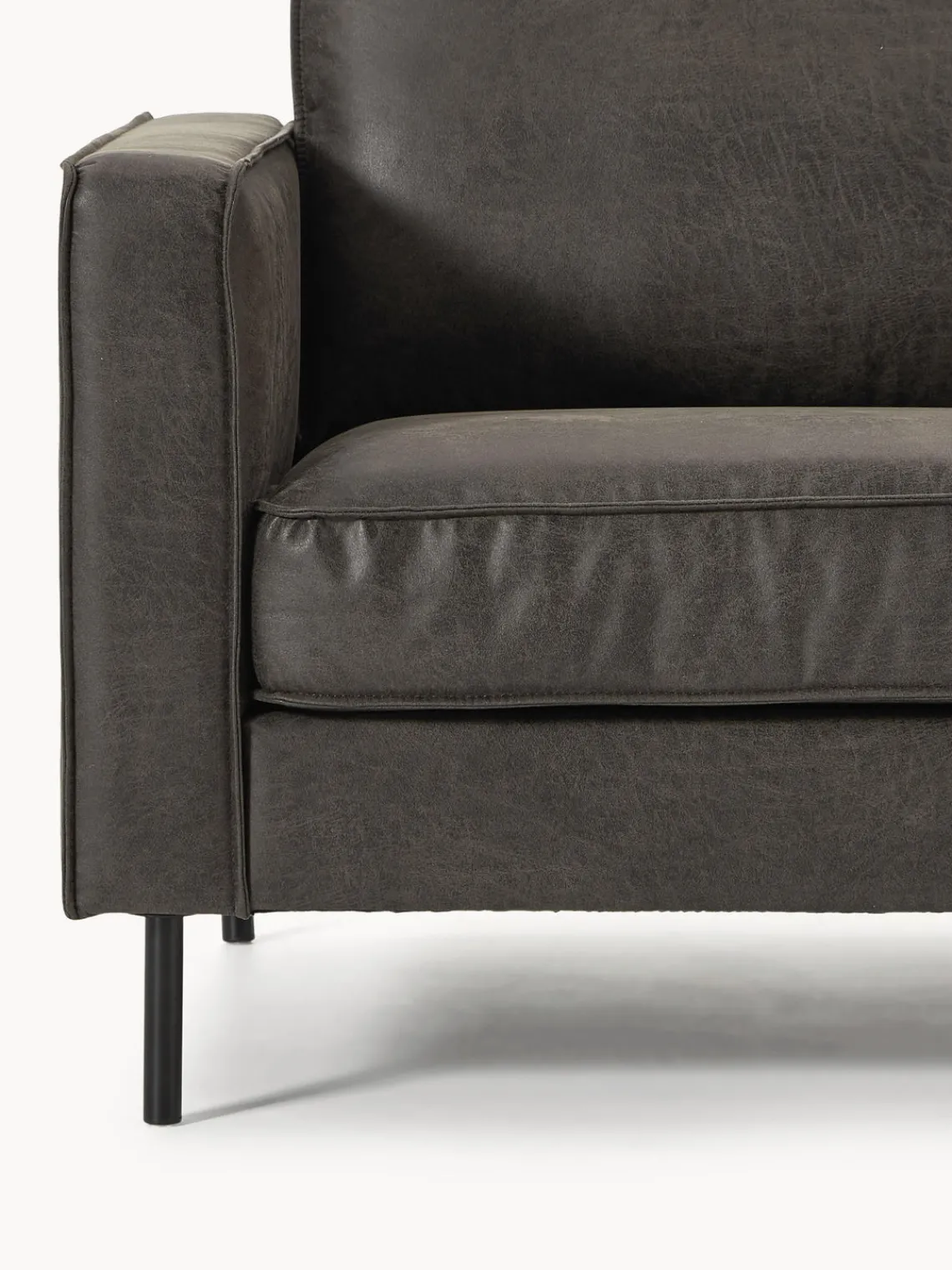 Clearance Sillón de cuero reciclado Hunter Butacas|Sillones