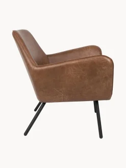 Discount Sillón de cuero sintético Bon Sillones Pequeños|Sillones