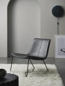 Sillones Pequeños|Sillones>Ellos Home Sillón de cuero sintético Barrel