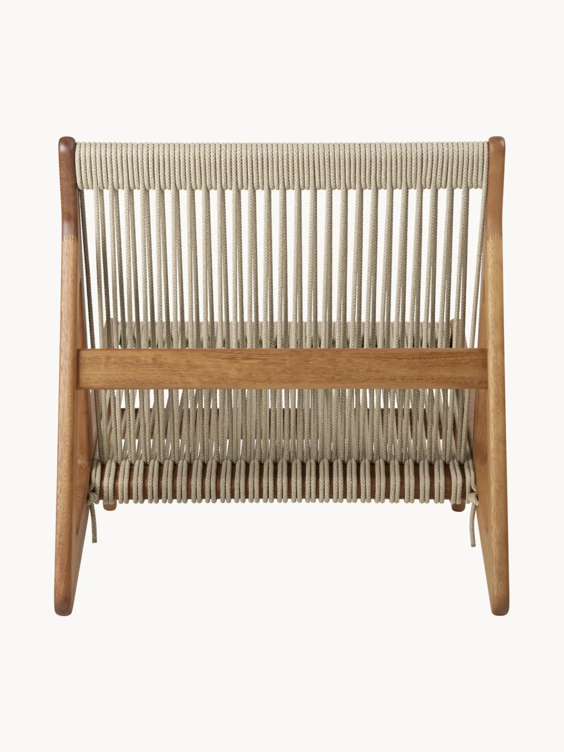 Sillones De Jardín|Sillones De JardíN>GUBI Sillón de exterior artesanal de madera de iroko MR01 Initial