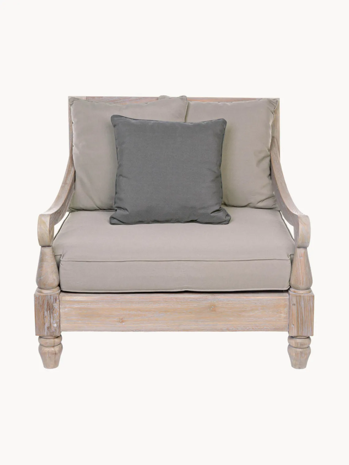 New Sillón de exterior de madera maciza Bali Sillones De Jardín|Sillones De JardíN