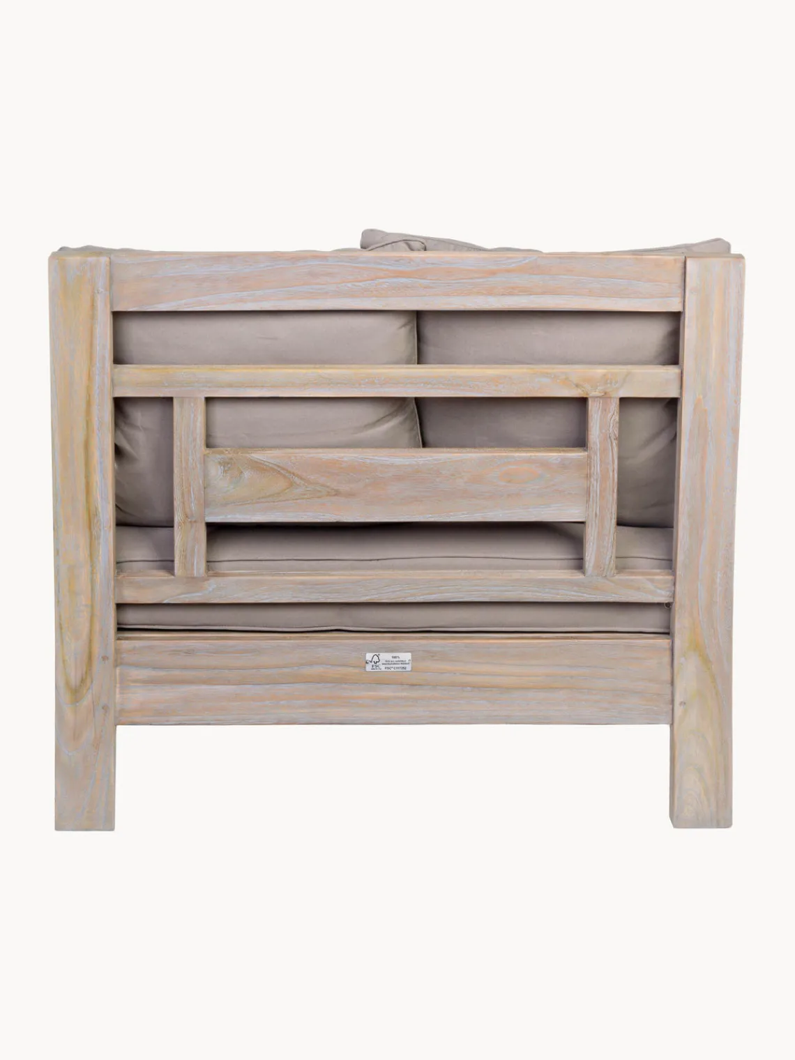 New Sillón de exterior de madera maciza Bali Sillones De Jardín|Sillones De JardíN