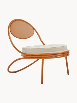 Sillones De Jardín|Sillones De JardíN>GUBI Sillón de jardín Copacabana Tejido blanco, beige, naranja