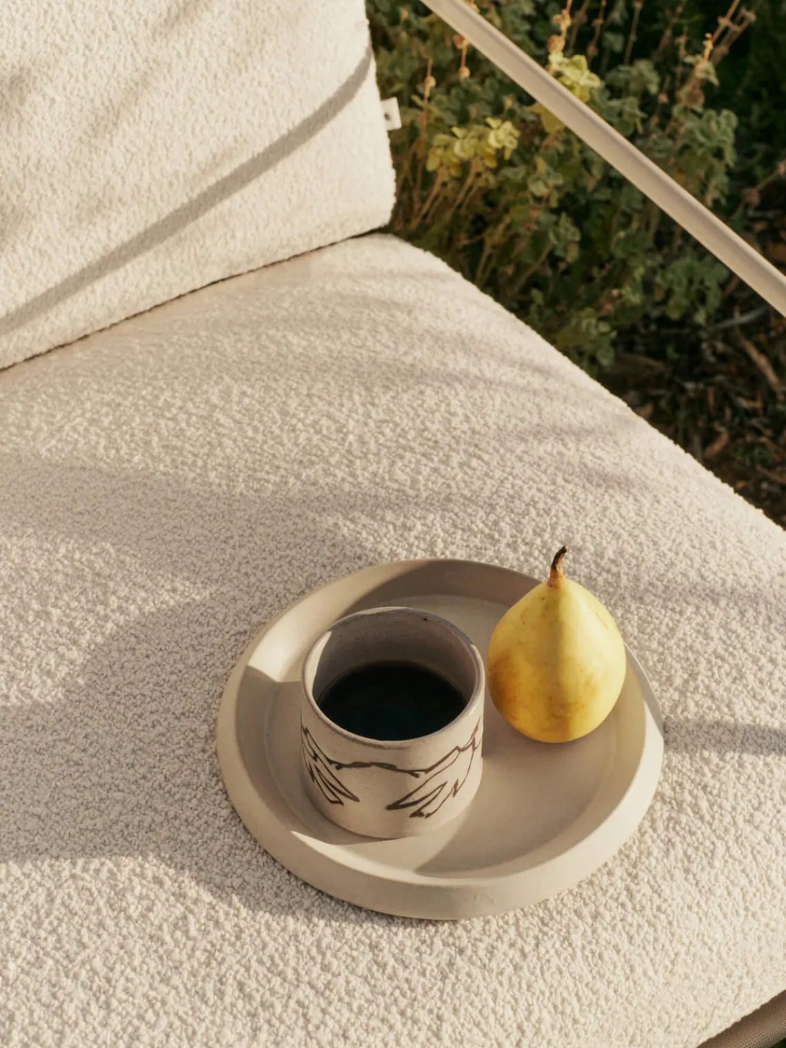 New Sillón de jardín en tejido bouclé Desert Sillones De Jardín|Sillones De JardíN