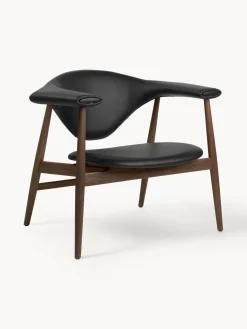Sillones Pequeños|Sillones>GUBI Sillón de madera de nogal Masculo