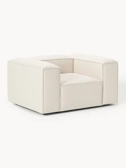 Butacas|Sillones>Westwing Collection Sillón de mezcla de lino Lennon Mezcla de lino beige