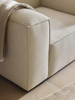 Butacas|Sillones></noscript>Westwing Collection Sillón de mezcla de lino Lennon Mezcla de lino beige