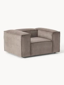 Butacas|Sillones>Westwing Collection Sillón de pana Lennon Pana taupe
