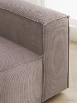 Butacas|Sillones>Westwing Collection Sillón de pana Lennon Pana taupe