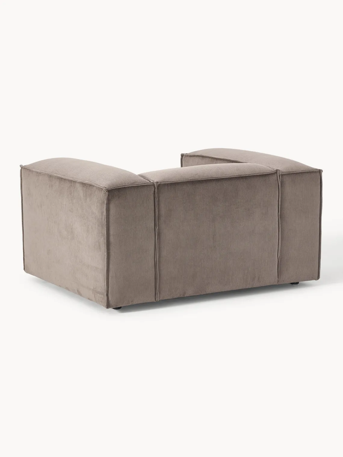 Butacas|Sillones>Westwing Collection Sillón de pana Lennon Pana taupe