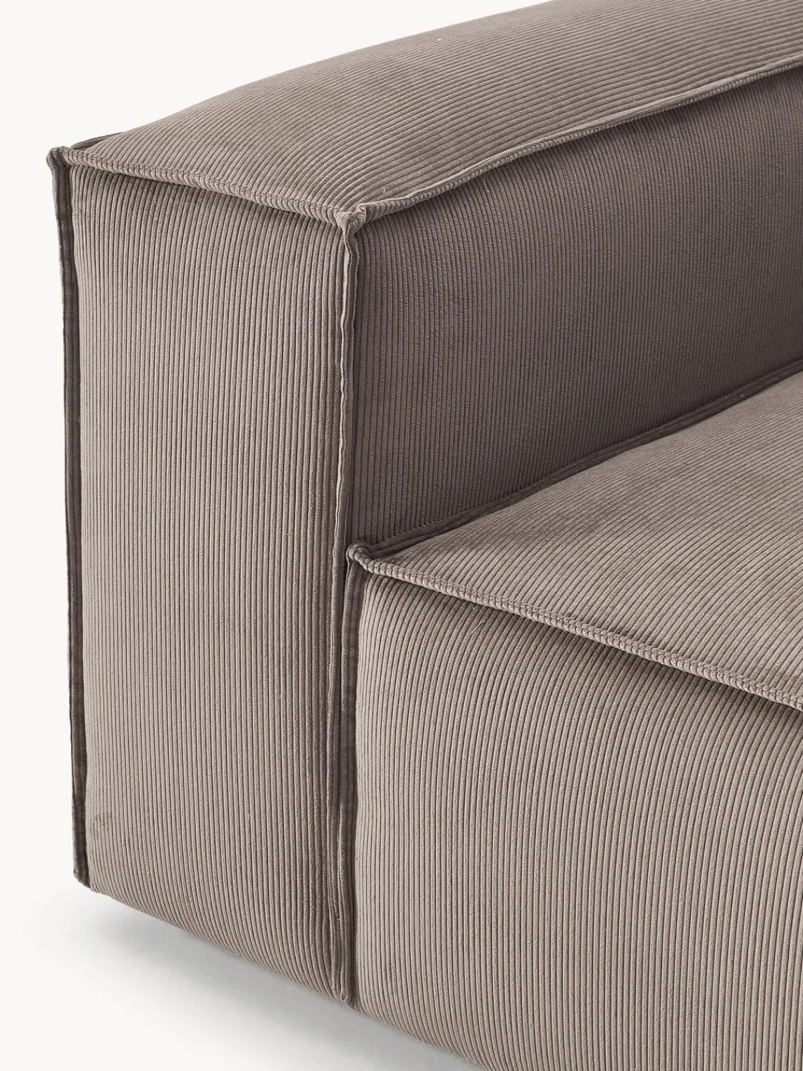 Butacas|Sillones>Westwing Collection Sillón de pana Lennon Pana taupe