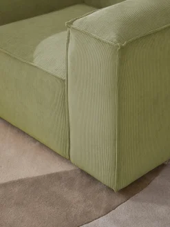 Butacas|Sillones>Westwing Collection Sillón de pana Lennon Pana verde oliva