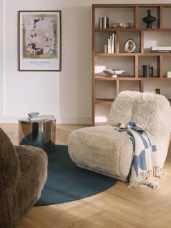 Sale Sillón de piel sintética Emie Sillones Pequeños|Sillones