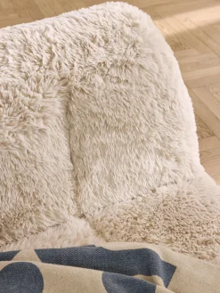 Sale Sillón de piel sintética Emie Sillones Pequeños|Sillones