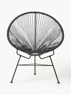 Sillones De Jardín|Sillones De Jardí­N></noscript>Westwing Collection Sillón de plástico Bahia Negro