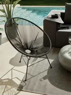 Sillones De Jardín|Sillones De Jardí­N></noscript>Westwing Collection Sillón de plástico Bahia Negro