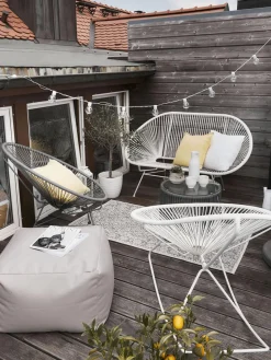 Sillones De Jardín|Sillones De Jardí­N>Westwing Collection Sillón de plástico Bahia Gris oscuro