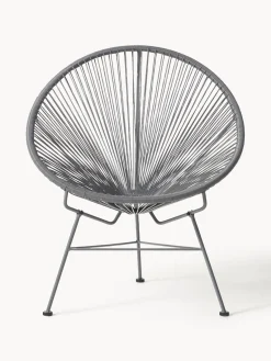 Sillones De Jardín|Sillones De Jardí­N></noscript>Westwing Collection Sillón de plástico Bahia Gris oscuro