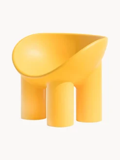 Sillones Pequeños|Sillones></noscript>Driade Sillón de plástico Roly Poly Amarillo sol