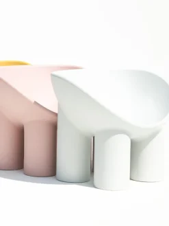 Sillones Pequeños|Sillones></noscript>Driade Sillón de plástico Roly Poly Amarillo sol