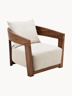 Sillones Pequeños|Sillones>Eichholtz Sillón de salón artesanal de caoba Rubautelli