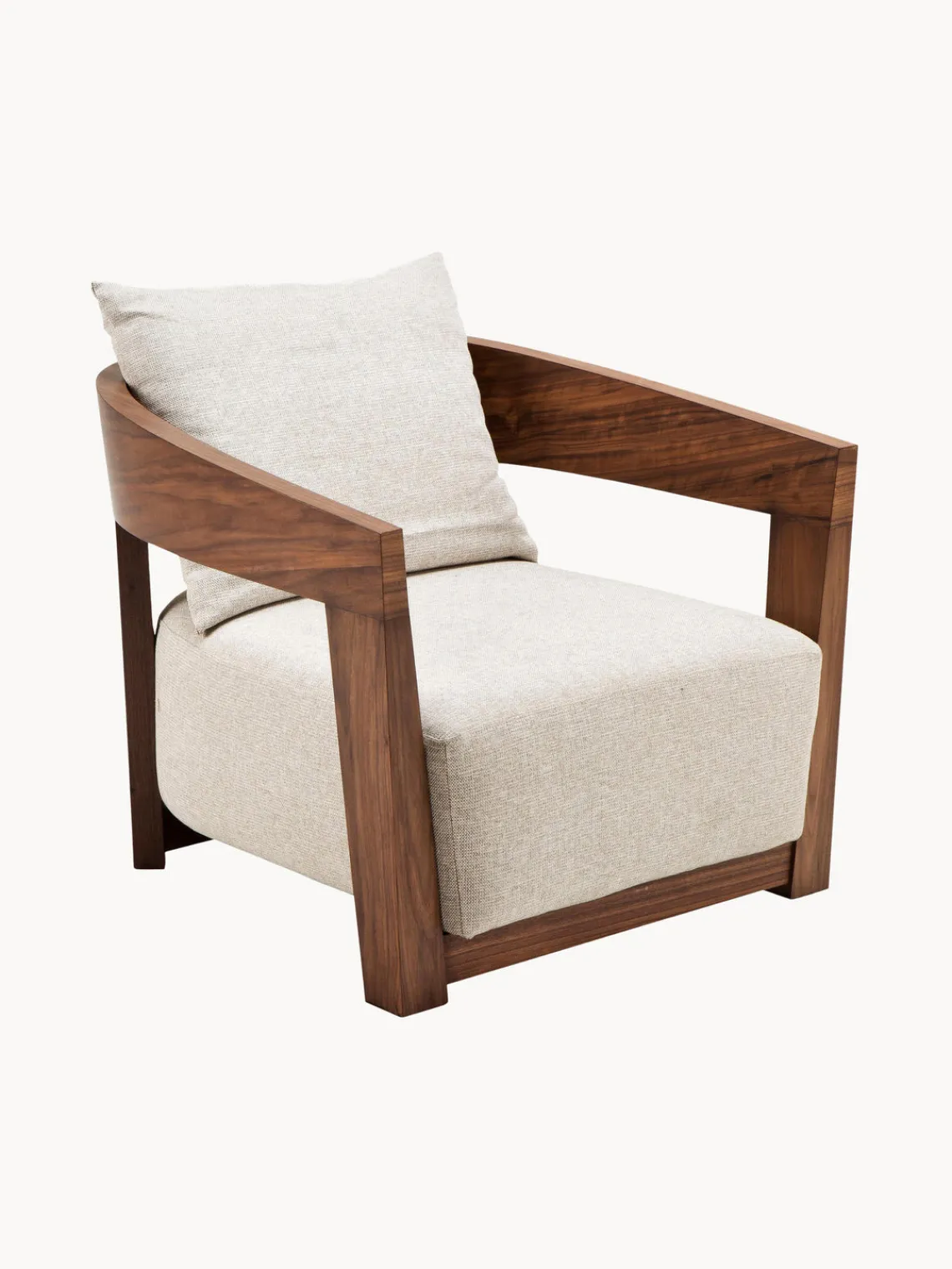 Sillones Pequeños|Sillones>Eichholtz Sillón de salón artesanal de caoba Rubautelli