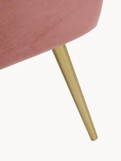 Hot Sillón de terciopelo diseño retro Sandwich Sillones Pequeños|Sillones