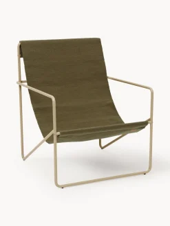Sillones De Jardín|Sillones De Jardí­N>Ferm Living Sillón Desert Tejido verde oliva, greige