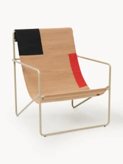 Sillones De Jardín|Sillones De Jardí­N>Ferm Living Sillón Desert Tejido beige, rojo, negro, greige