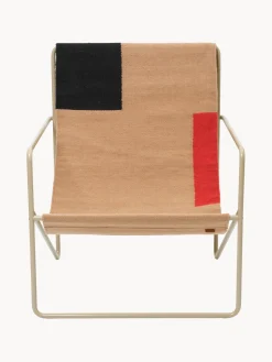 Sillones De Jardín|Sillones De Jardí­N>Ferm Living Sillón Desert Tejido beige, rojo, negro, greige